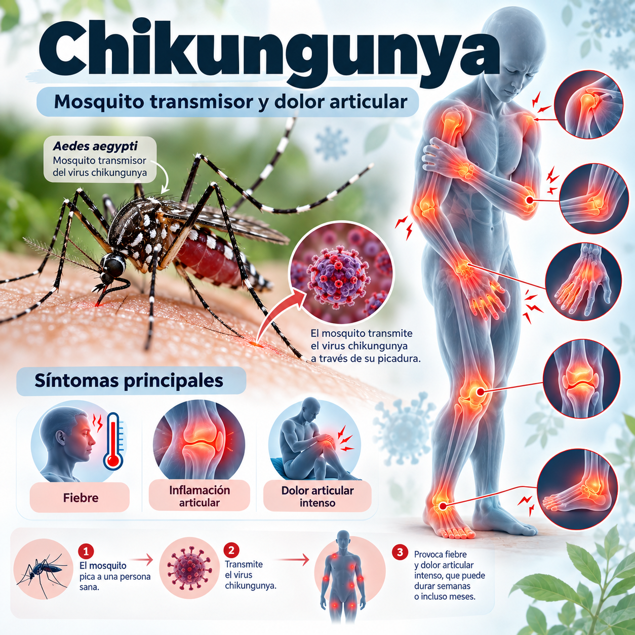 Incremento de casos de chikungunya en la Región de las Américas